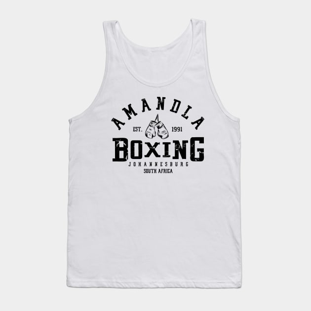 Amandla Boxing 1.0 Tank Top by 2 souls